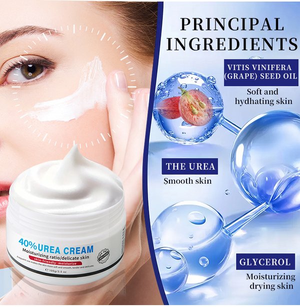 40% Urea CreamSpecifically for Hyperkeratosis,Ichthyosis, Psoriasis, and Eczema