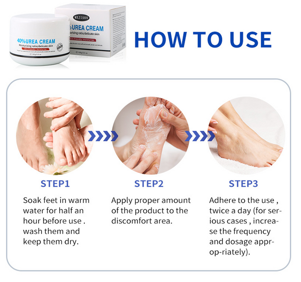 40% Urea CreamSpecifically for Hyperkeratosis,Ichthyosis, Psoriasis, and Eczema