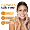Turmeric & Kojic Acid Brightening Soap