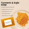 Turmeric & Kojic Acid Brightening Soap