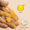 Turmeric Cleanser, suitable for all skin types, gently fights dark spots