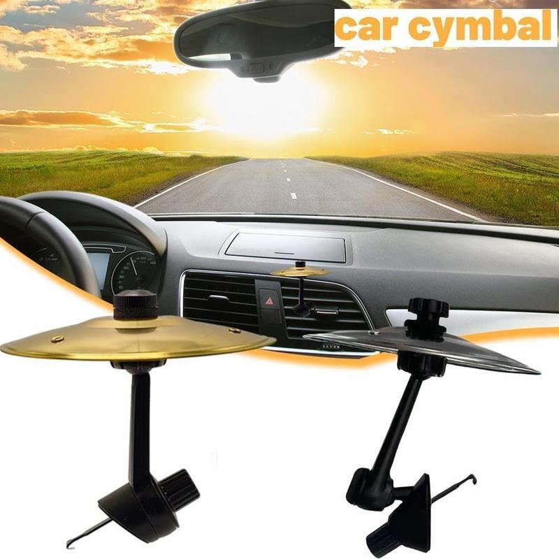 Car cymbal air outlet, car impact cymbal, Car Cymbal Air Vent make your driving more fun, easy clip-on riding for music lovers, Compact Durable Accessory Fits All Vehicles
