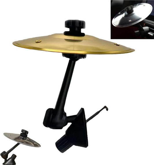 Car cymbal air outlet, car impact cymbal, Car Cymbal Air Vent make your driving more fun, easy clip-on riding for music lovers, Compact Durable Accessory Fits All Vehicles