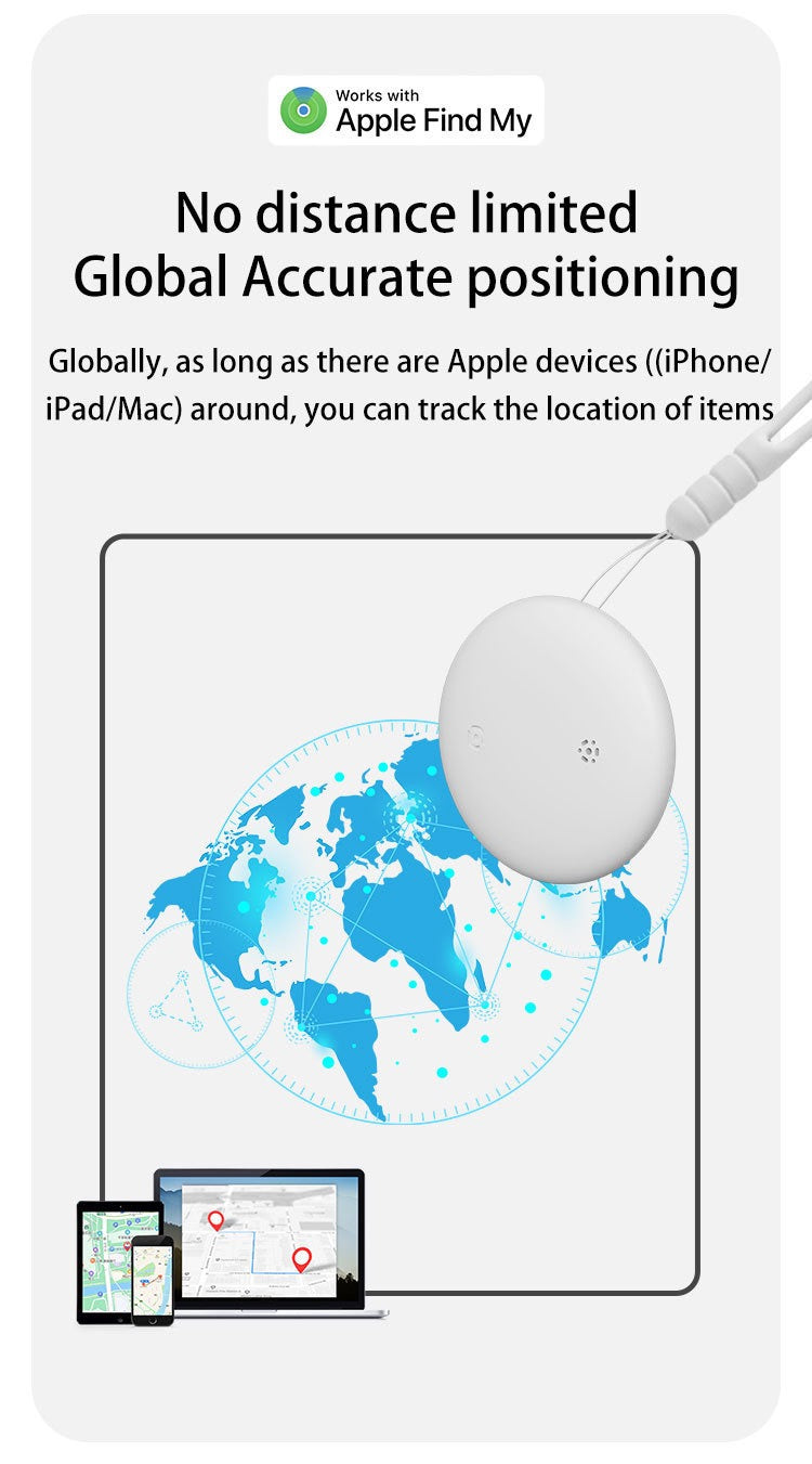 GPS Tracker for Car,Mini Trackers Device with Weatherproof Magnetic Case-No Monthly Fee-Best Hidden GPS Trackers,Anti-lost Device,Works with Apple