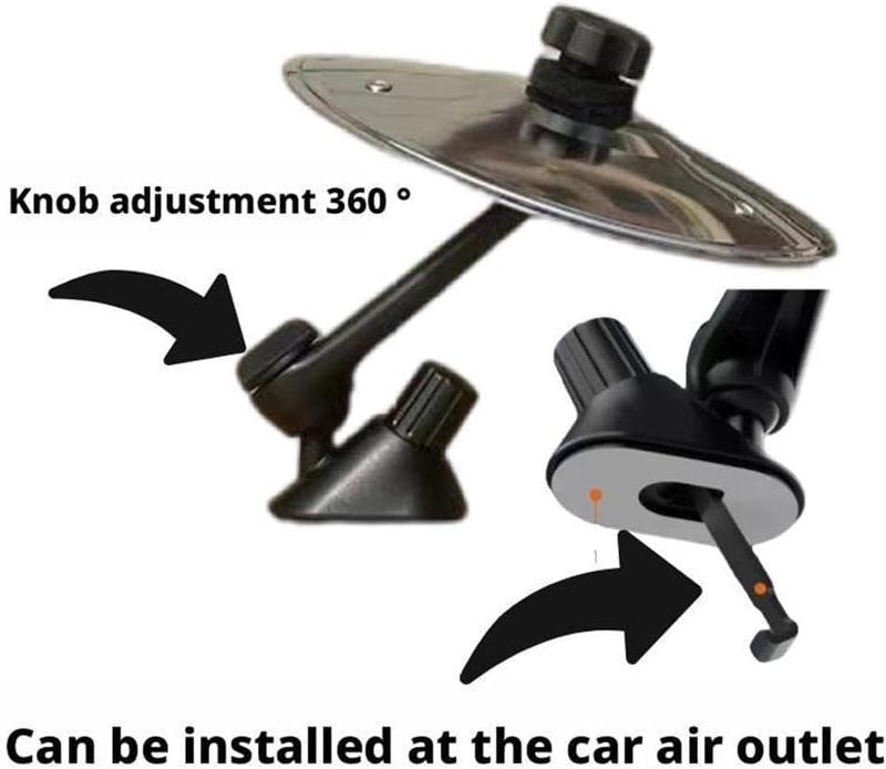 Car cymbal air outlet, car impact cymbal, Car Cymbal Air Vent make your driving more fun, easy clip-on riding for music lovers, Compact Durable Accessory Fits All Vehicles