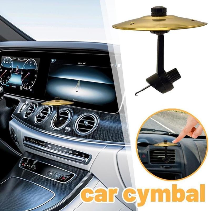 Car cymbal air outlet, car impact cymbal, Car Cymbal Air Vent make your driving more fun, easy clip-on riding for music lovers, Compact Durable Accessory Fits All Vehicles